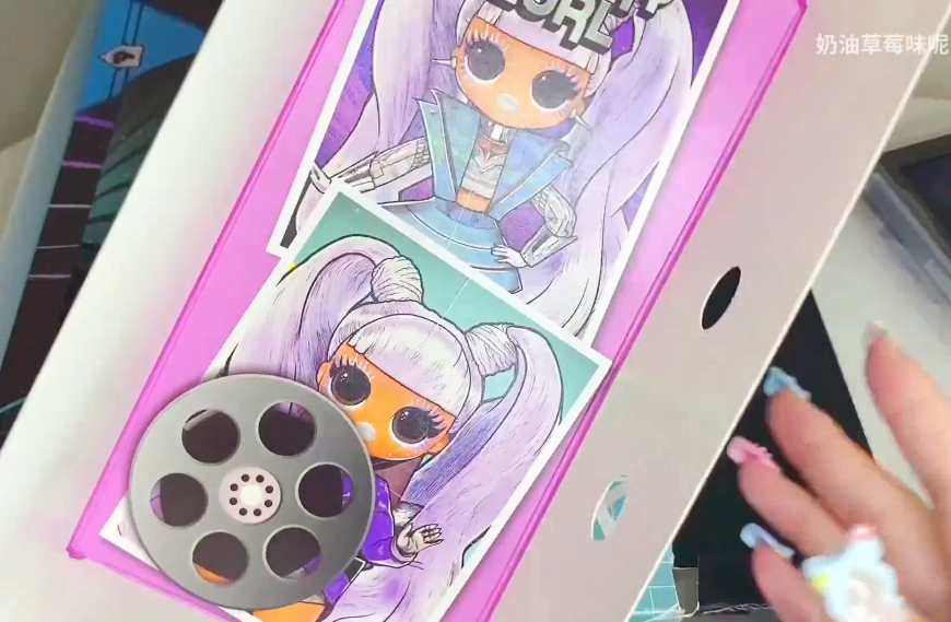 LOL OMG Movie Magic Galaxy Gurl doll uboxing