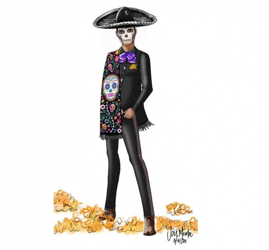 Ken Dia De Muertos 2021 doll