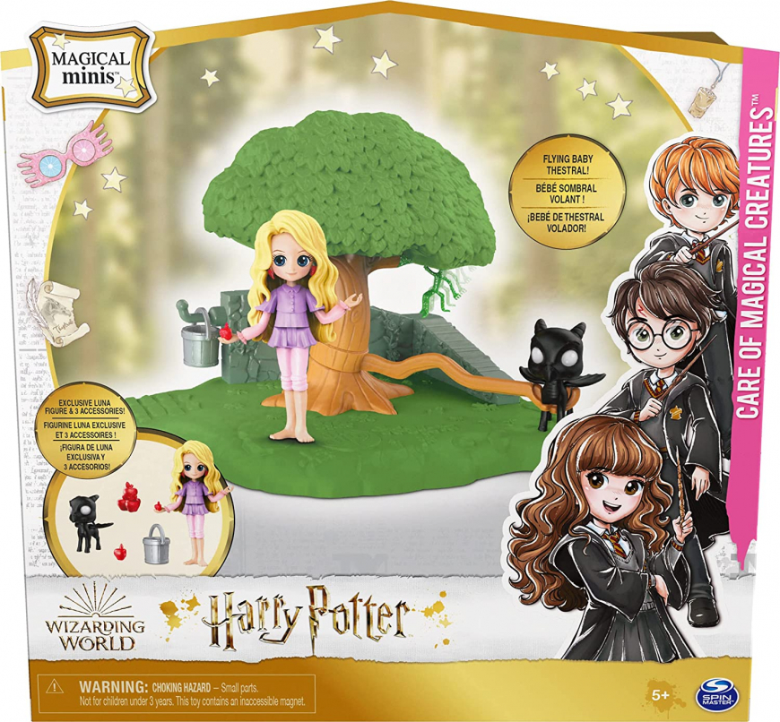 Harry Potter Magical Minis Care of Magical Creatures Playset with Exclusive Luna Lovegood Figure