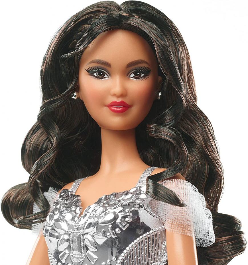 Barbie Holiday 2021 Brunette doll