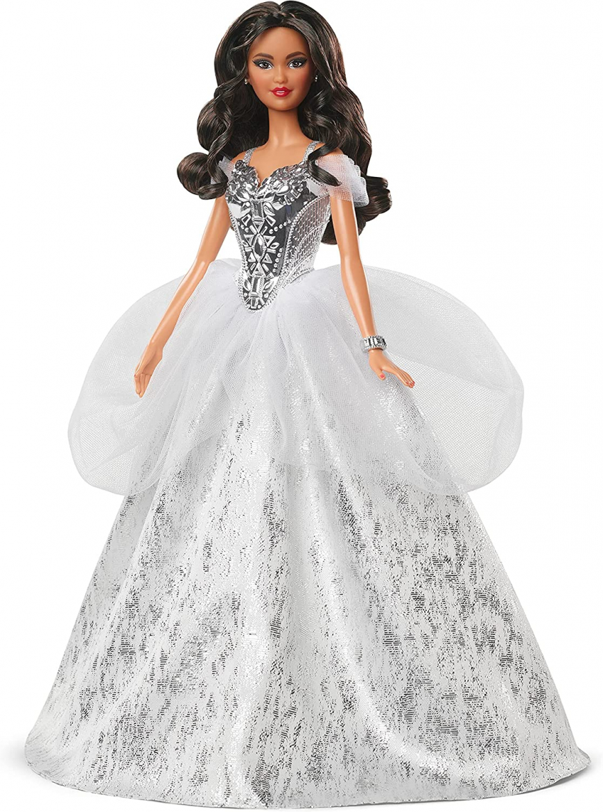 Barbie Holiday 2021 Brunette doll