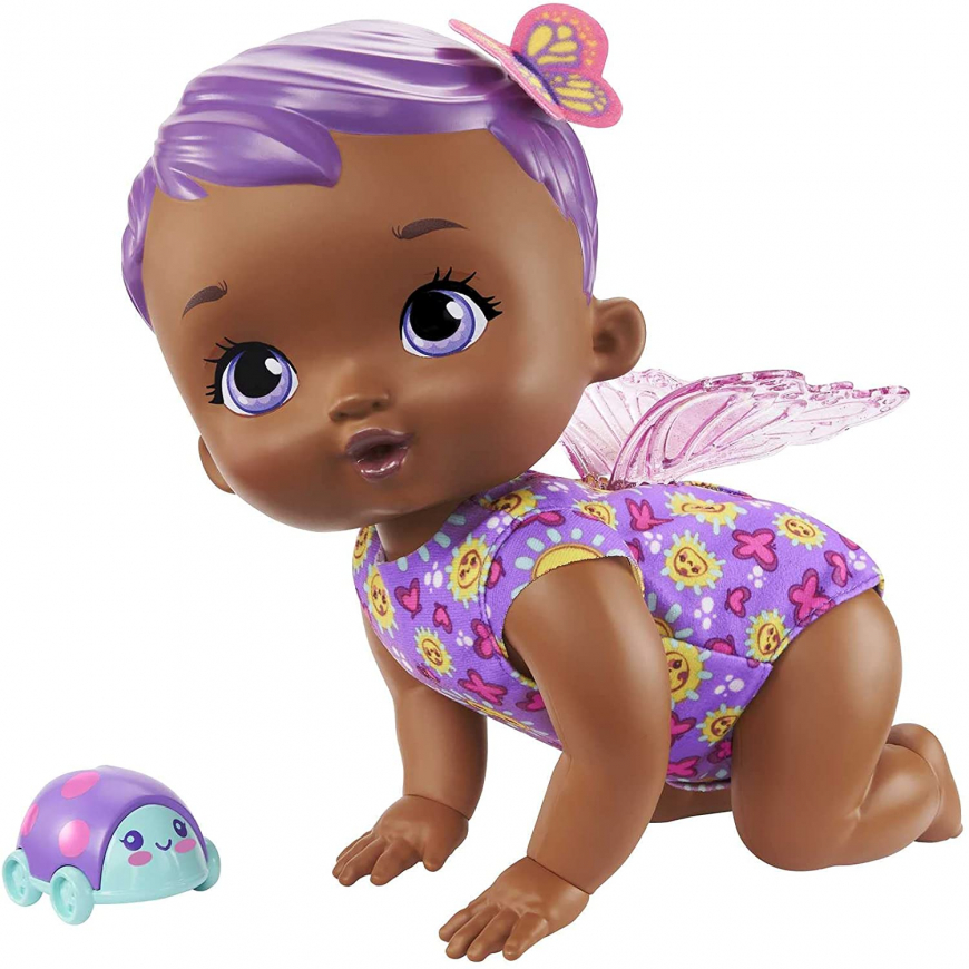 My Garden Baby Giggle & Crawl Baby Butterfly Doll