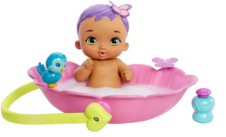 My Garden Baby Bath and Bed doll