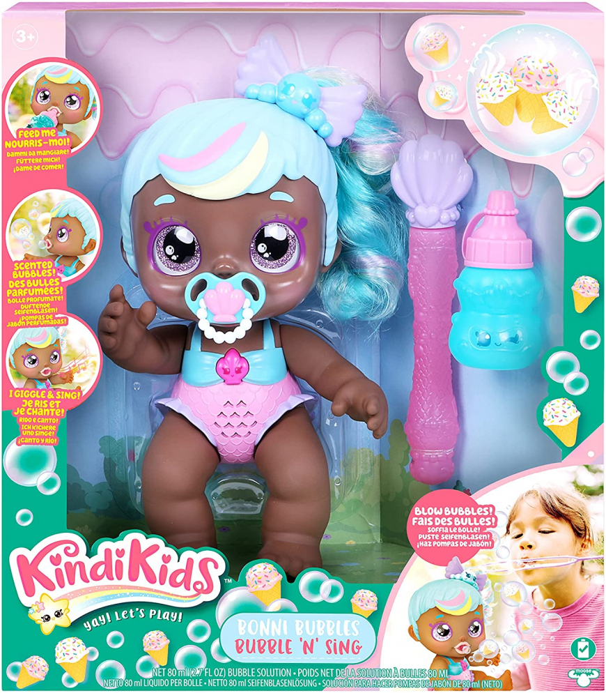 Kindi Kids Bubble ‘n Sing Bonni Bubbles doll