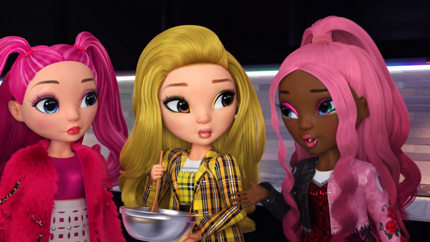 Bella is back in first episode of Rainbow High Season 2 animated series! Daria Roselyn and Sheryl