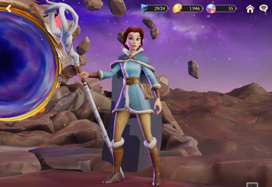 Belle in Disney Mirrorverse game