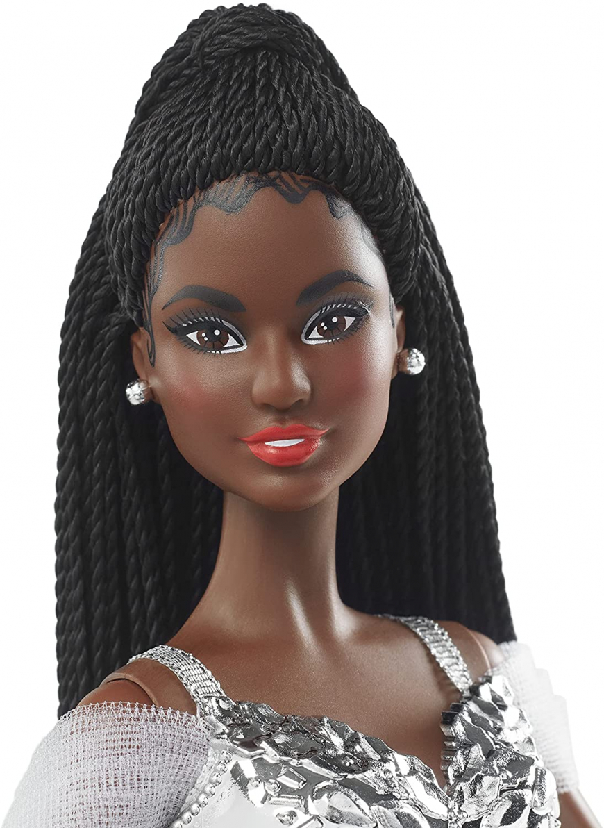 Barbie Signature Holiday 2021 AA Brunette Braided Hair doll