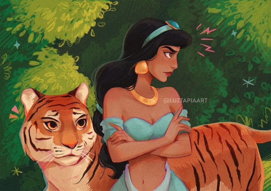 Disney Princess in bad mood