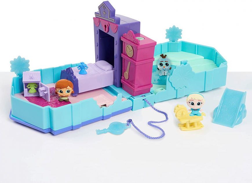 Disney Doorables Beyond the Door Elsa’s Bedroom Playset
