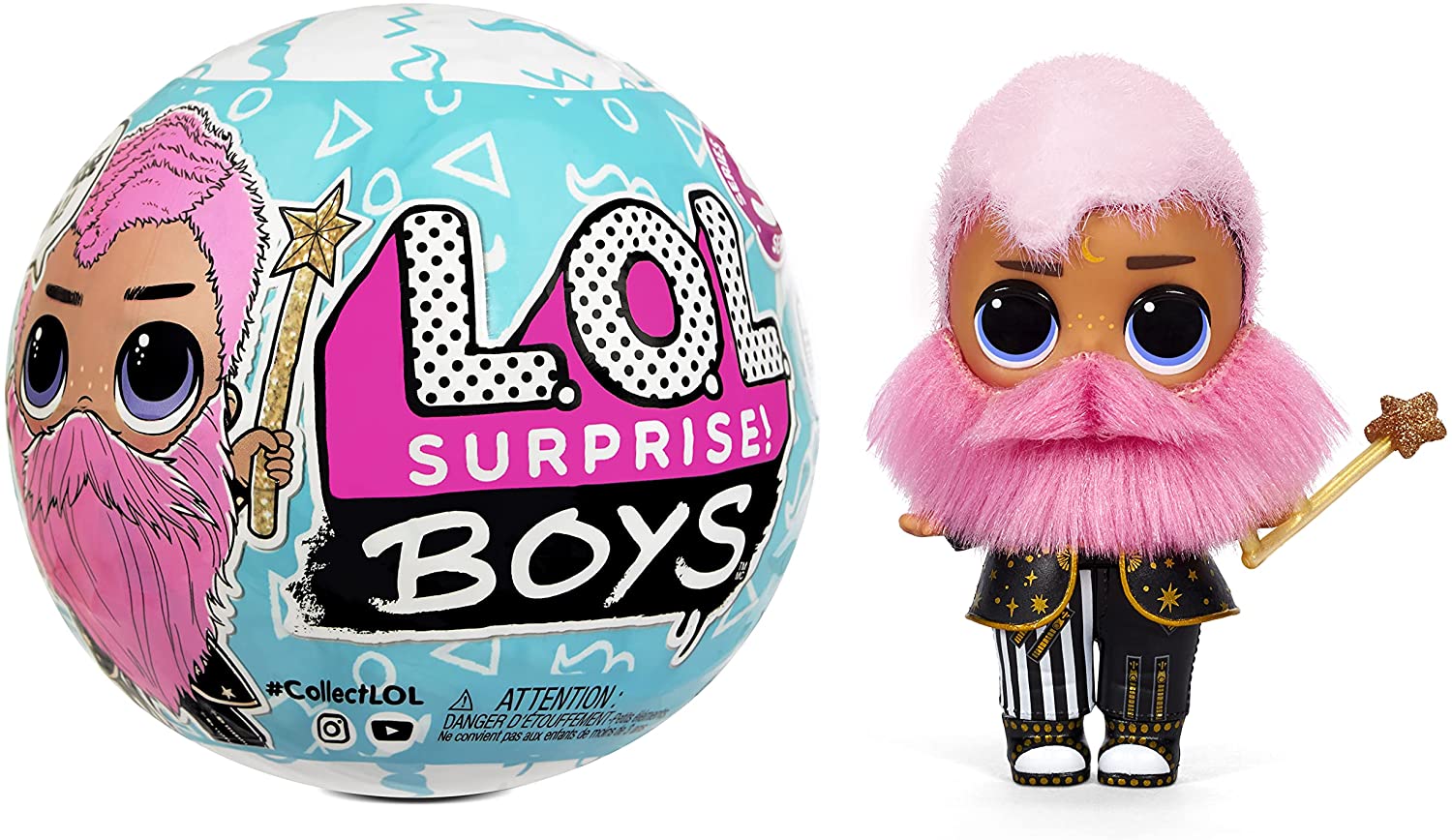 LOl Surprise Boys series 5 dolls with Flocked Hair - YouLoveIt.com