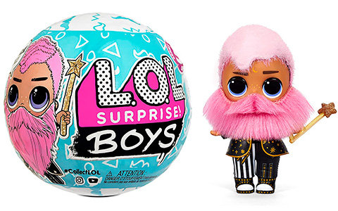 LOl Surprise Boys series 5 dolls with Flocked Hair