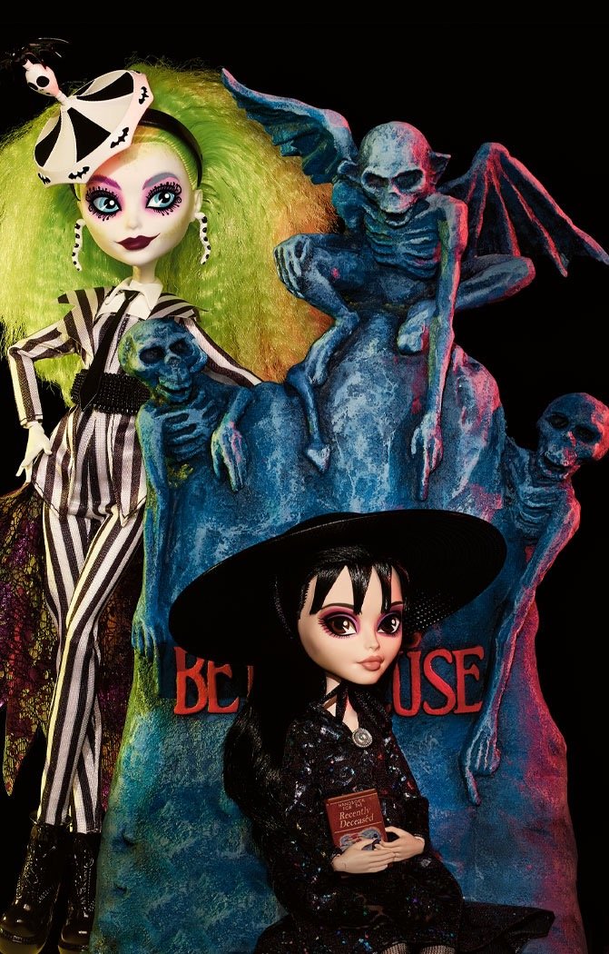 Monster High Beetlejuice Collectors 2021 dolls