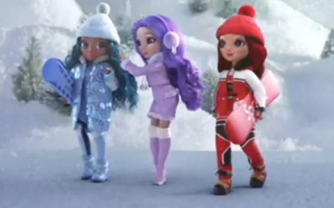 First look at Rainbow High Winter Break outfits in animated episodes