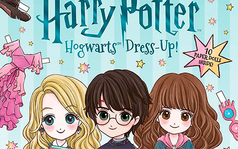 Harry Potter: Hogwarts Dress-Up! book with 10 paper dolls