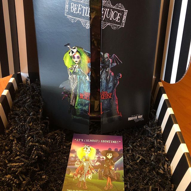 Monster High Beetlejuice Collector 2021 doll in real life