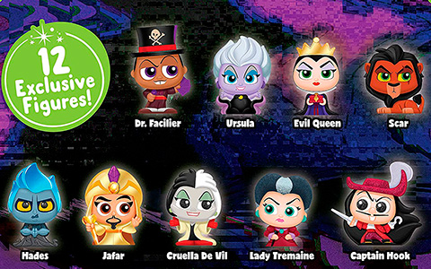 Disney Doorables Villains Collector Pack