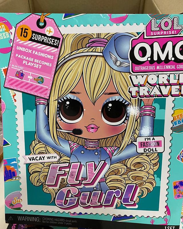 LOL OMG World Travel Fly Gurl doll