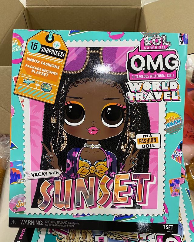 LOL OMG World Travel  Sunset doll