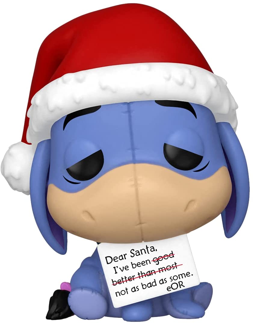 Funko Pop Disney Holiday 2021 toys: Eeyore, Donuld, Daisy, Tigger