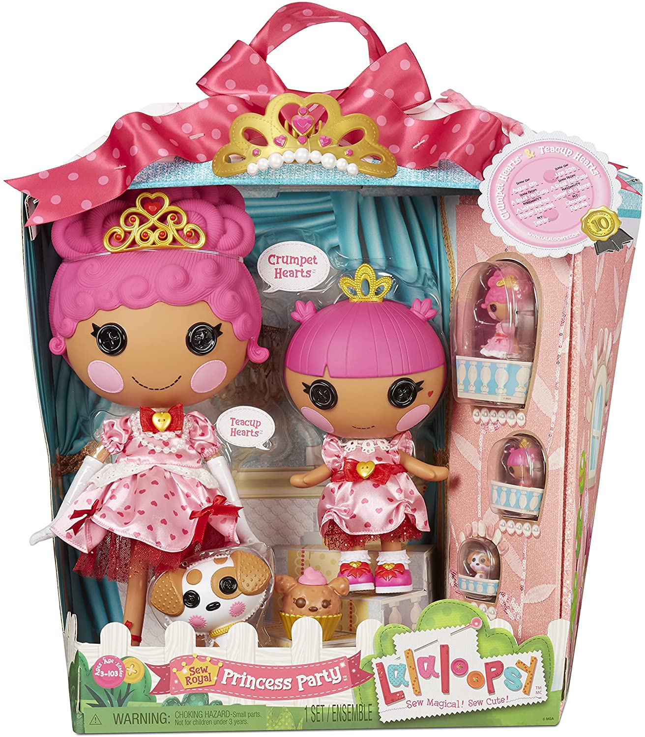 Lalaloopsy Sew Royal Princess Party Cosy And Teacup Hearts Lalaloopsys 