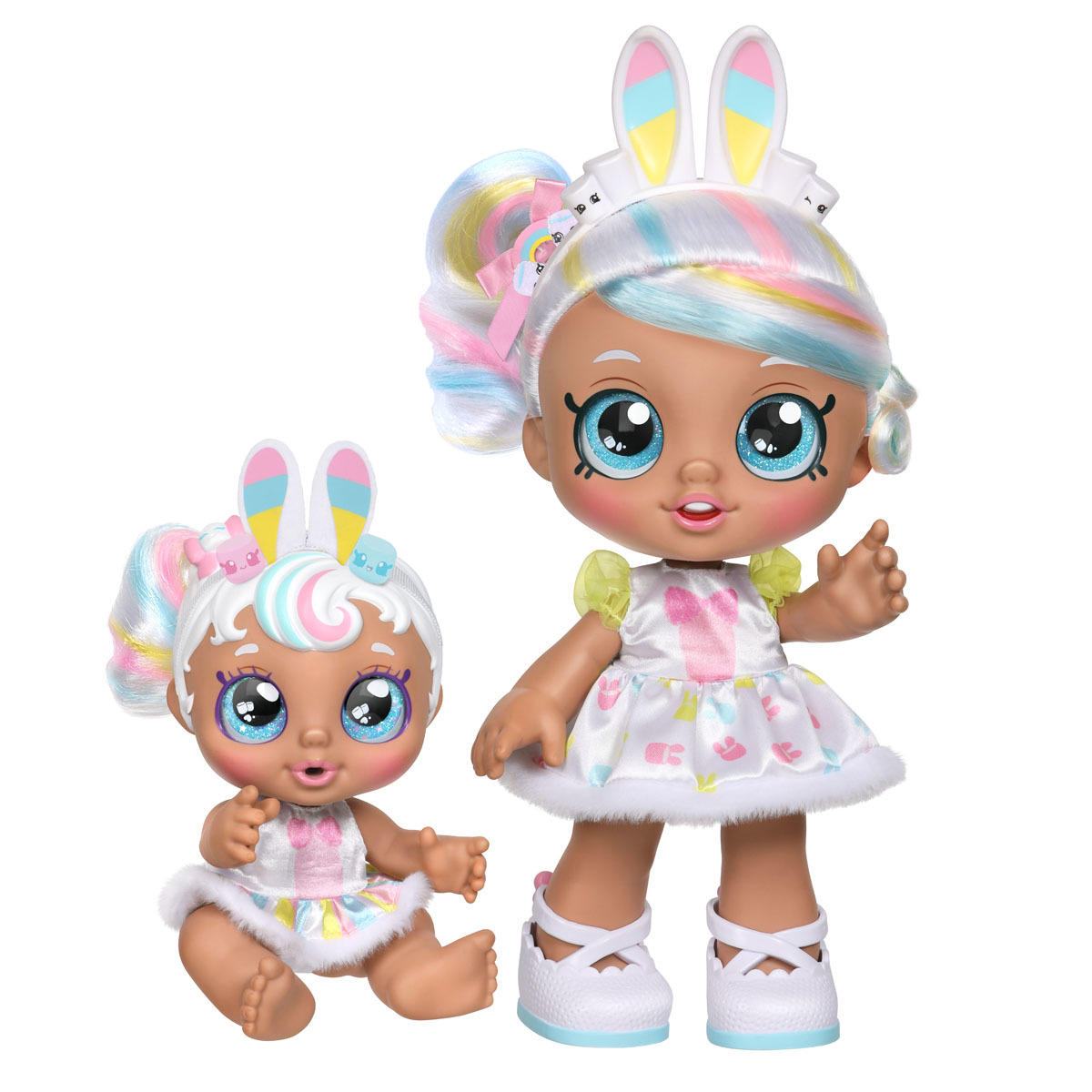 Kindi Kids Scented Sisters Baby dolls Blossom Berri Mini Mello and Teenie Tiara YouLoveIt