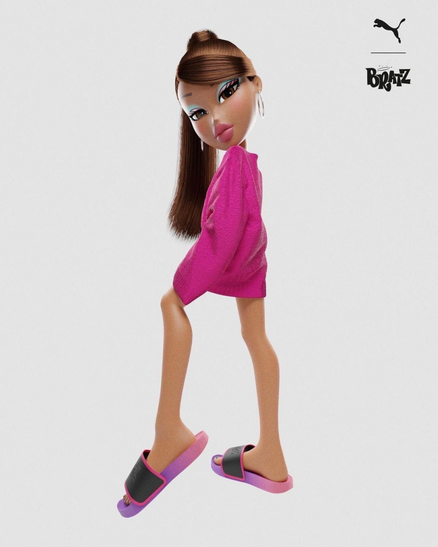 Collaboration of PUMA and Bratz