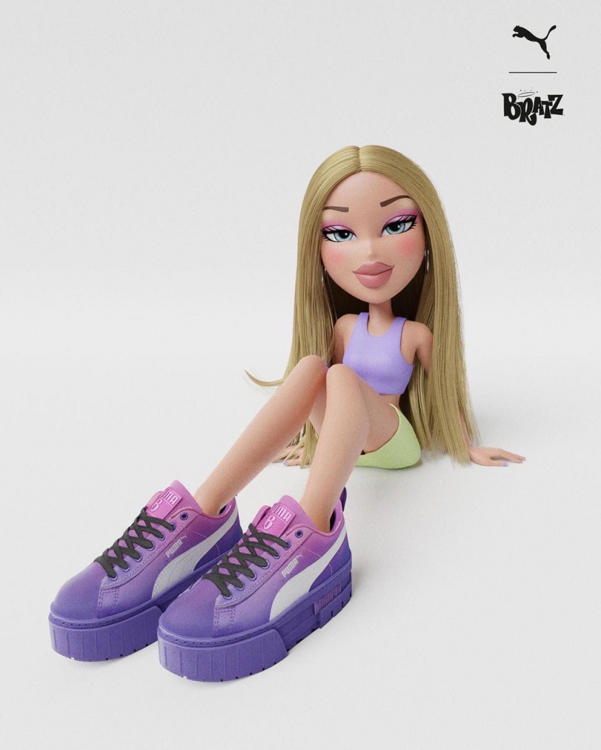 Collaboration of PUMA and Bratz