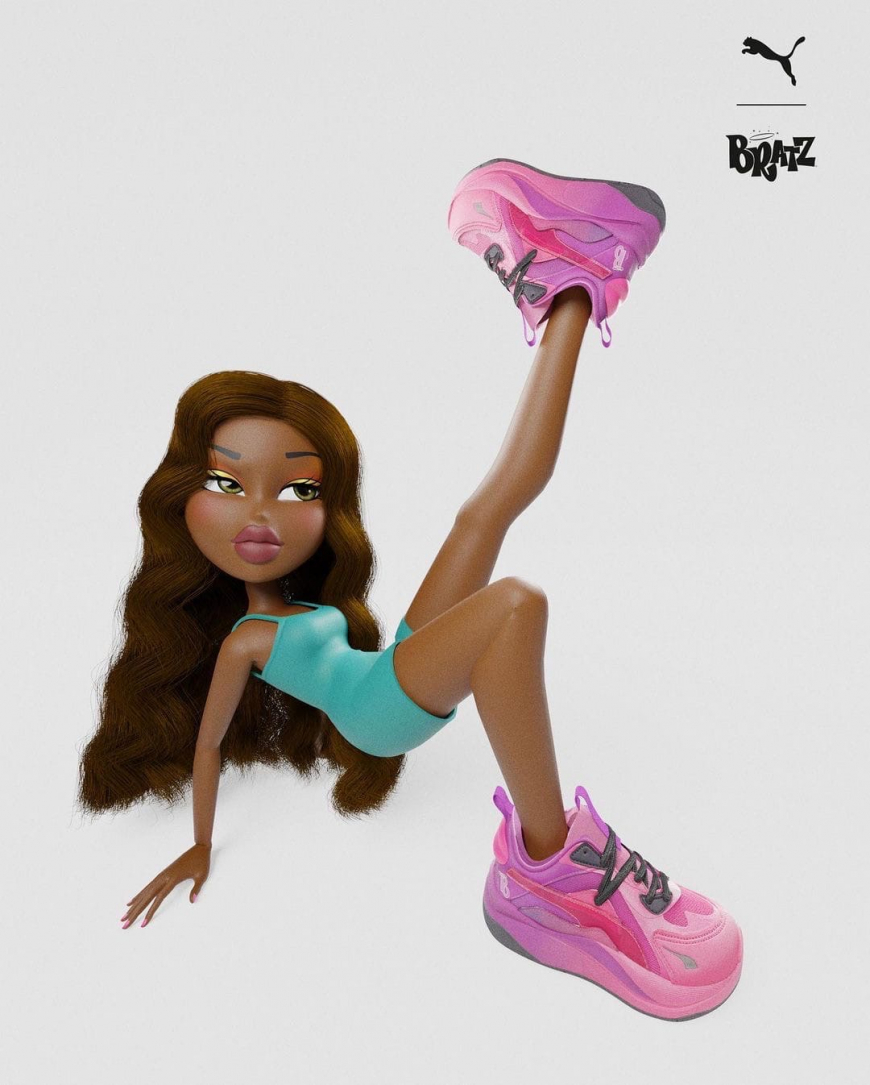 Collaboration of PUMA and Bratz