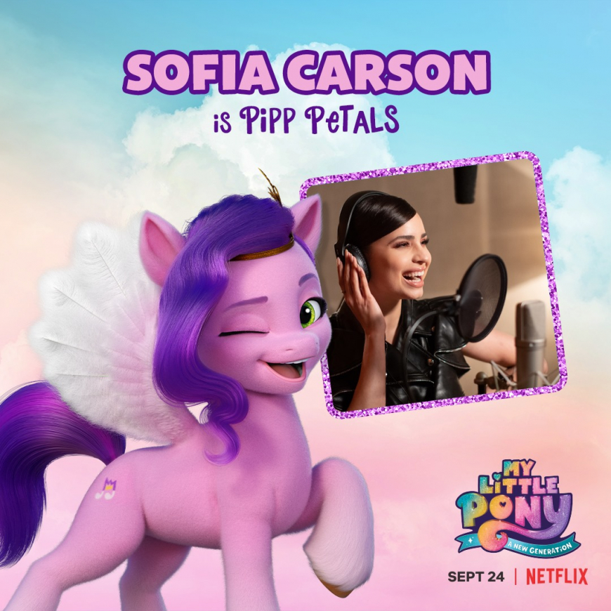 My Little Pony New Genereation Netflix 2021 movie voice actors