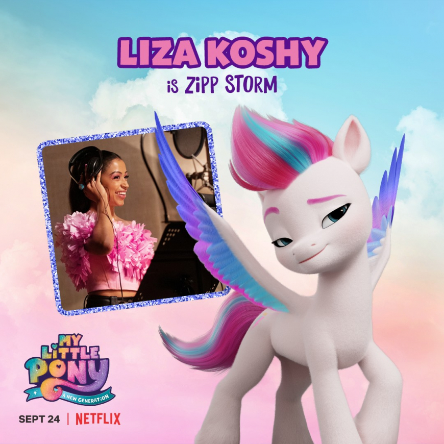 My Little Pony New Genereation Netflix 2021 movie voice actors