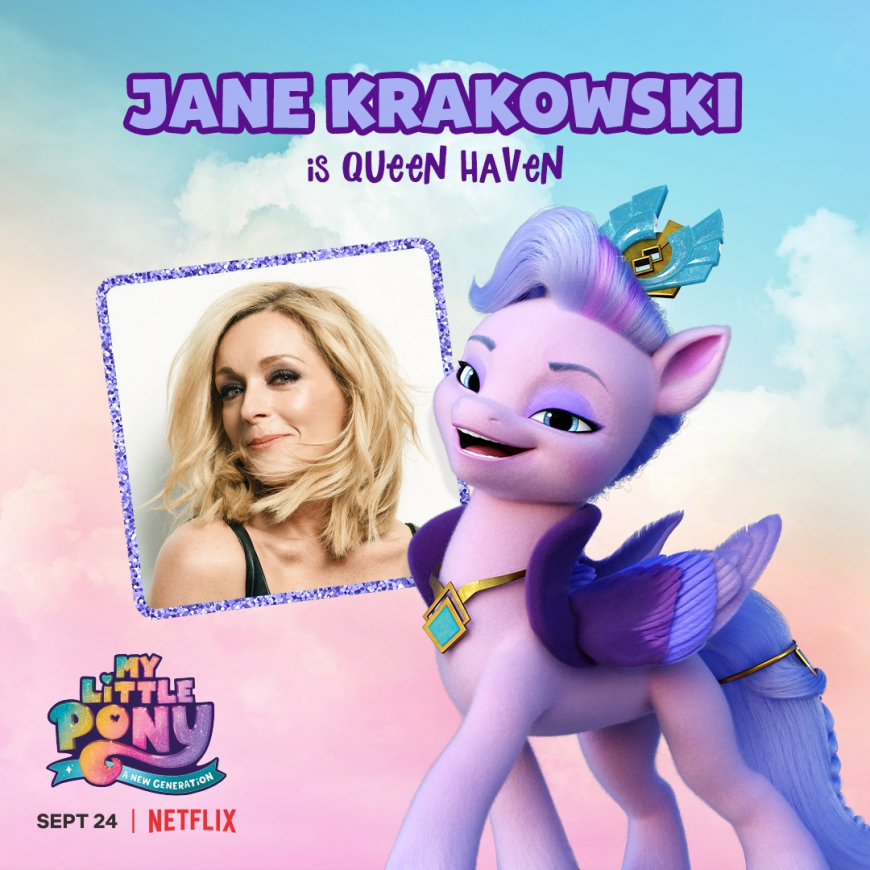 My Little Pony New Genereation Netflix 2021 movie voice actors