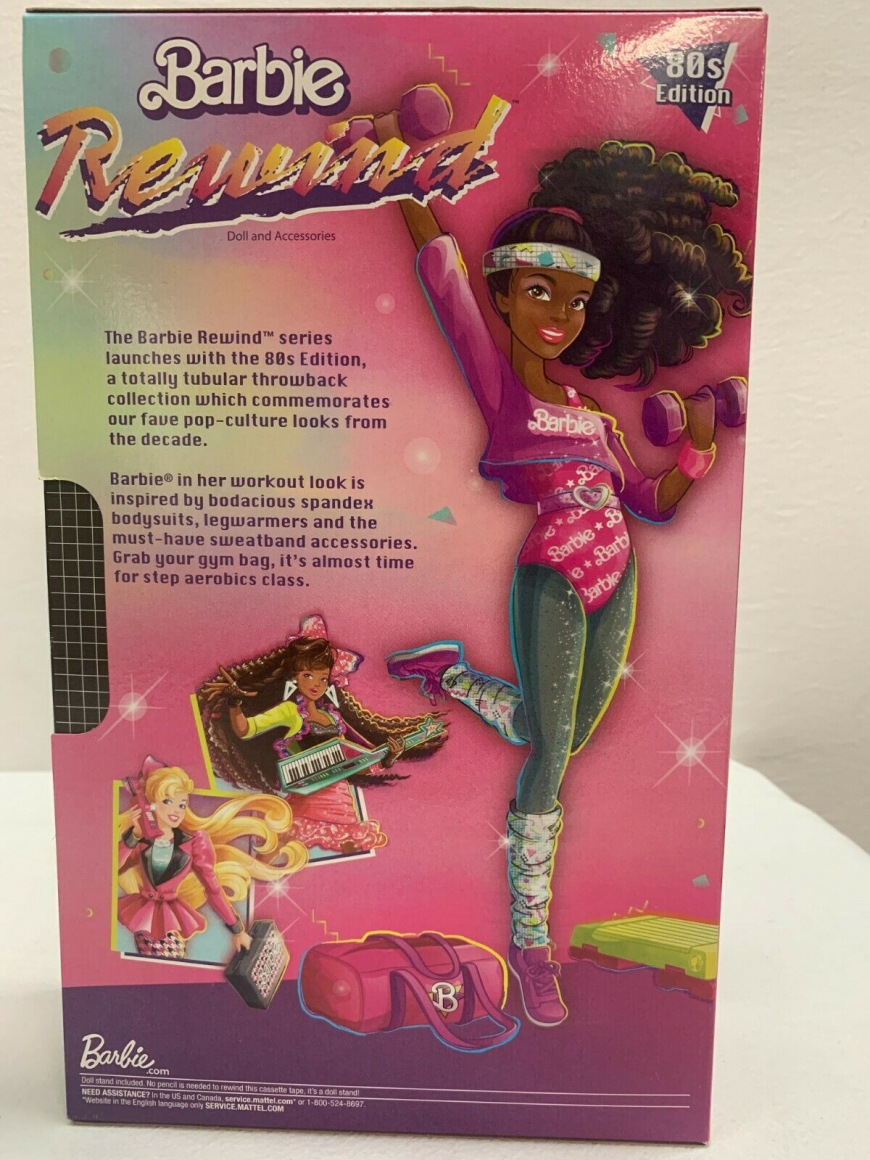 Barbie Rewind 80s edition Workout aerobics doll 2021