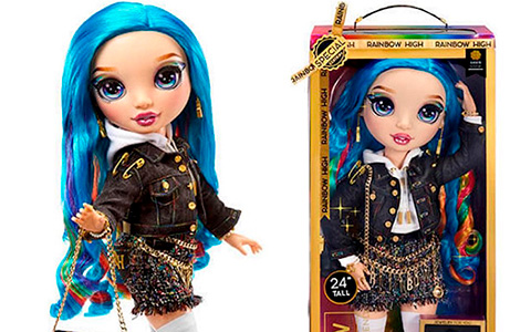 Rainbow High Amaya Raine Large Doll - My Runway Friend Special Edition Fashion doll 24-inches tall