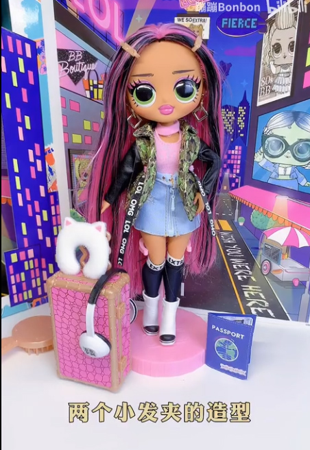 LOL OMG World Travel  City Babe doll unboxing