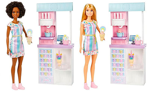 New Barbie Ice Cream Shop and Bakery playsets