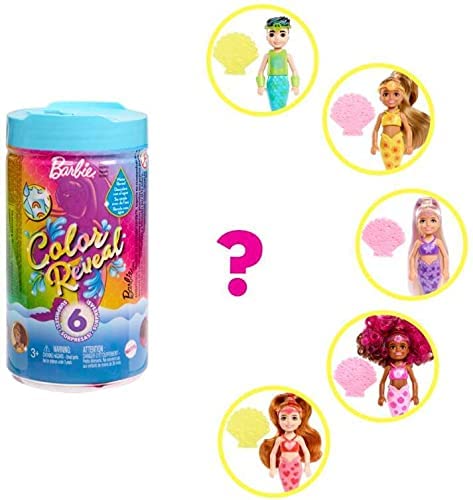 Barbie Color Reveal Mermaid Chelsea