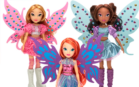 New Winx Club dolls 2021: Magic Reveal, Bling the Wings and Win Club collection