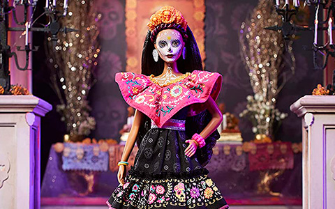 Barbie Dia De Muertos 2021 doll is available now on Amazon UK