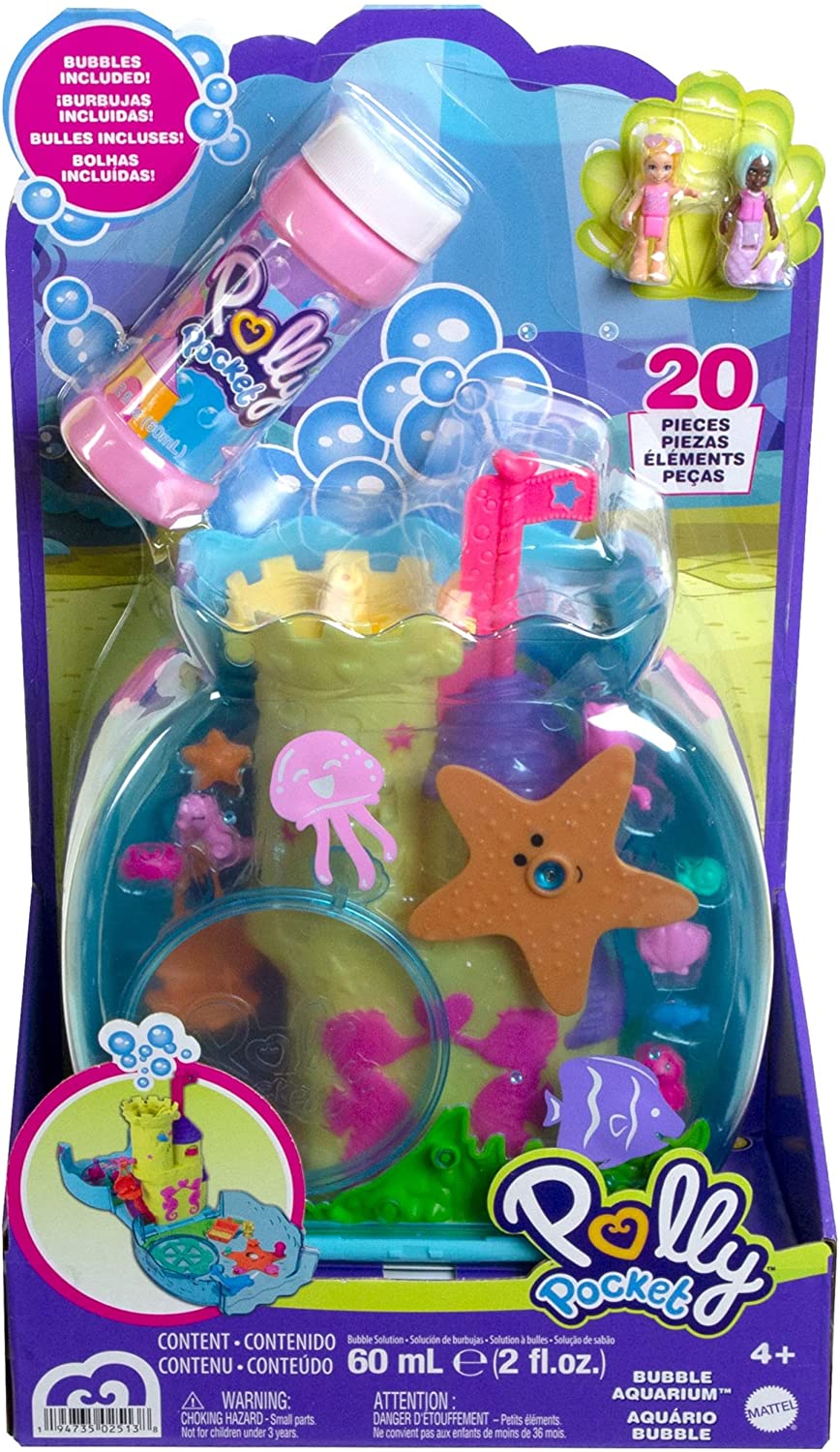 Polly Pocket Bubble Aquarium Playset