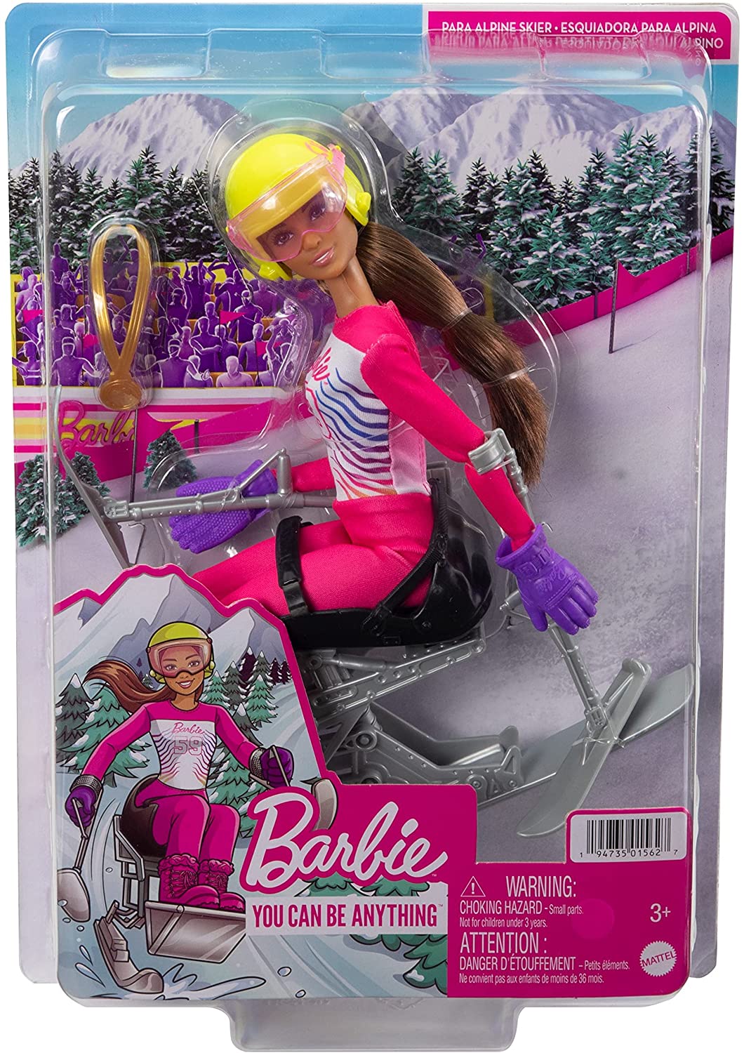 Barbie Career Doll Winter Sports Hockey Player 12 Doll You Can Be Anything