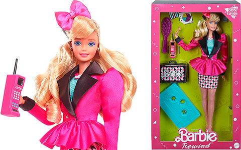 Barbie Rewind Career Girl 80s Edition doll
