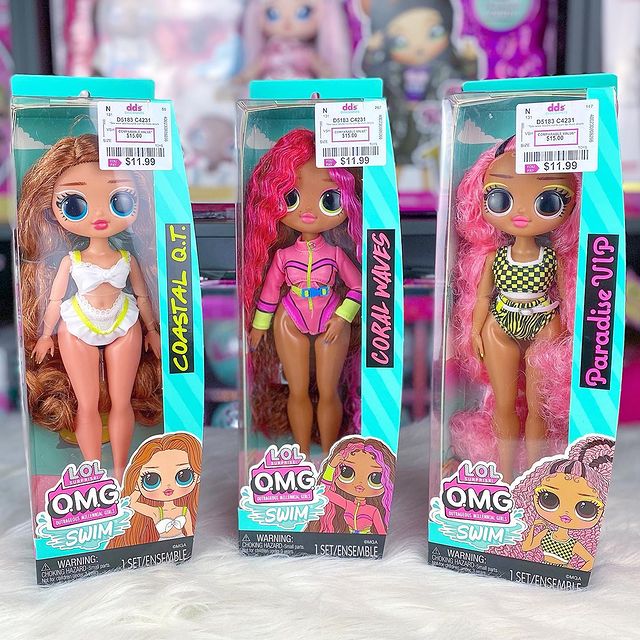 LOL OMG Swim dolls - new budget beach themed collection 2021 
