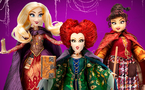 Disney Hocus Pocus Limited Edition dolls