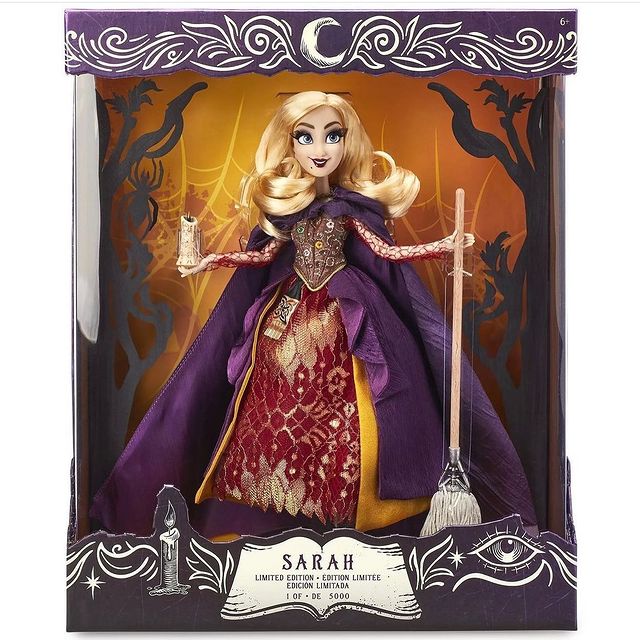 Disney Hocus Pocus Sarah Sanderson Limited Edition doll