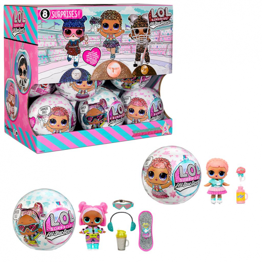 LOL Surprise All Star Sports series 4 Winter Games dolls