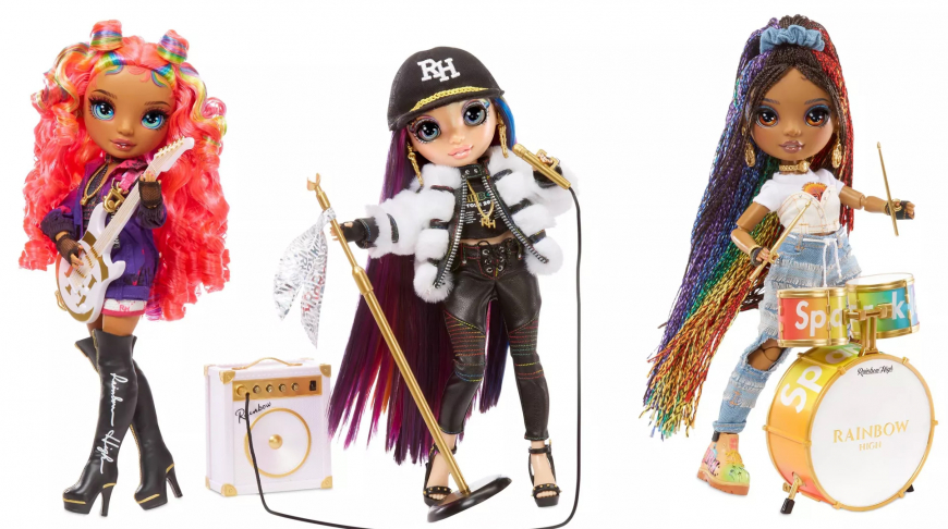 Rainbow High Rockstar dolls