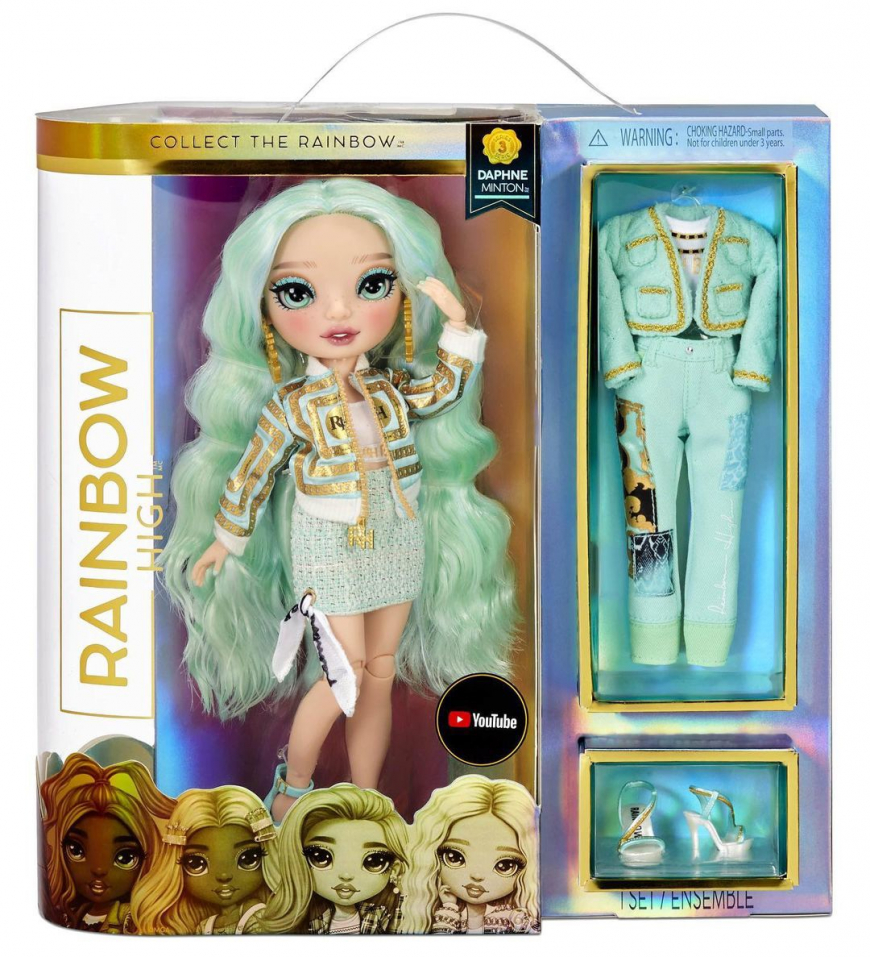 Rainbow High Series 3 Mint Daphne Minton doll