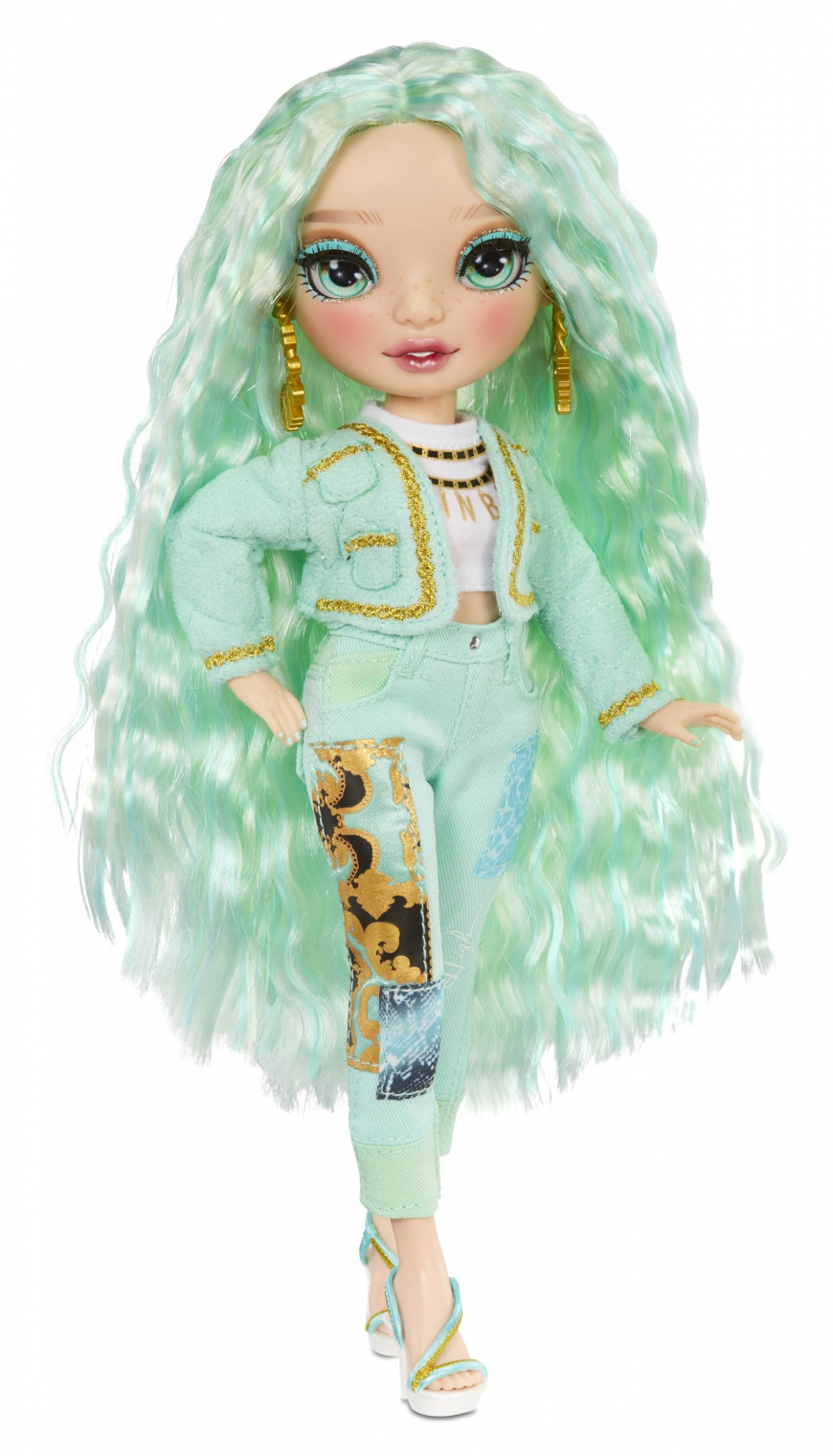 Rainbow High Series 3 Mint Daphne Minton doll In second outfit