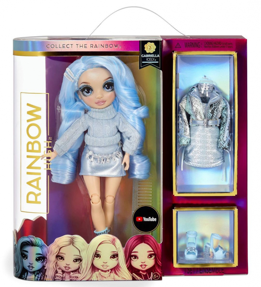 Rainbow High Series 3 Ice doll Gabriella Icely doll