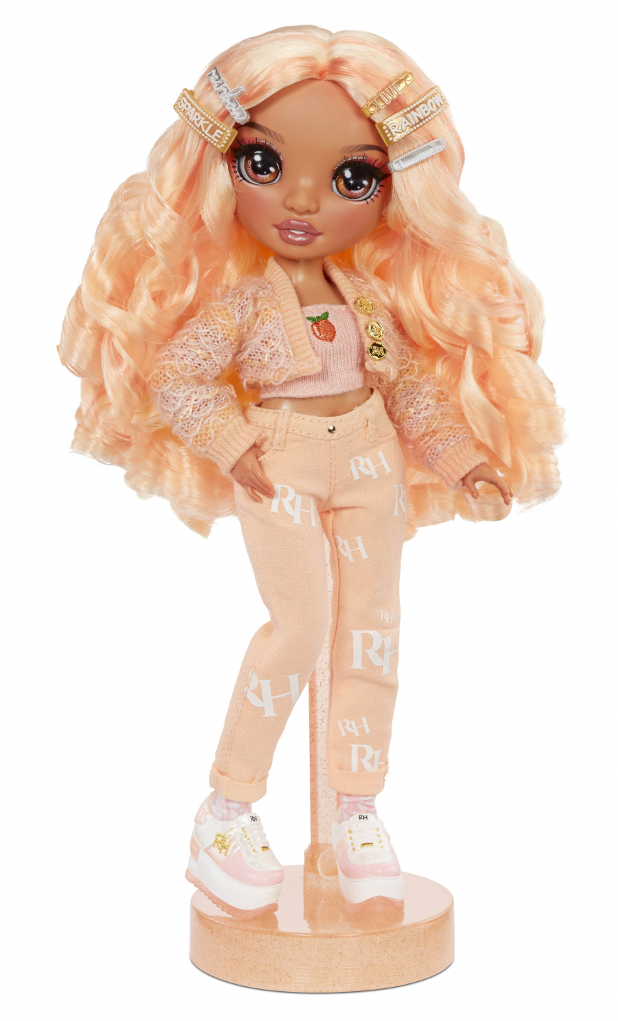 Rainbow High Series 3 Peach doll Georgia Bloom doll
